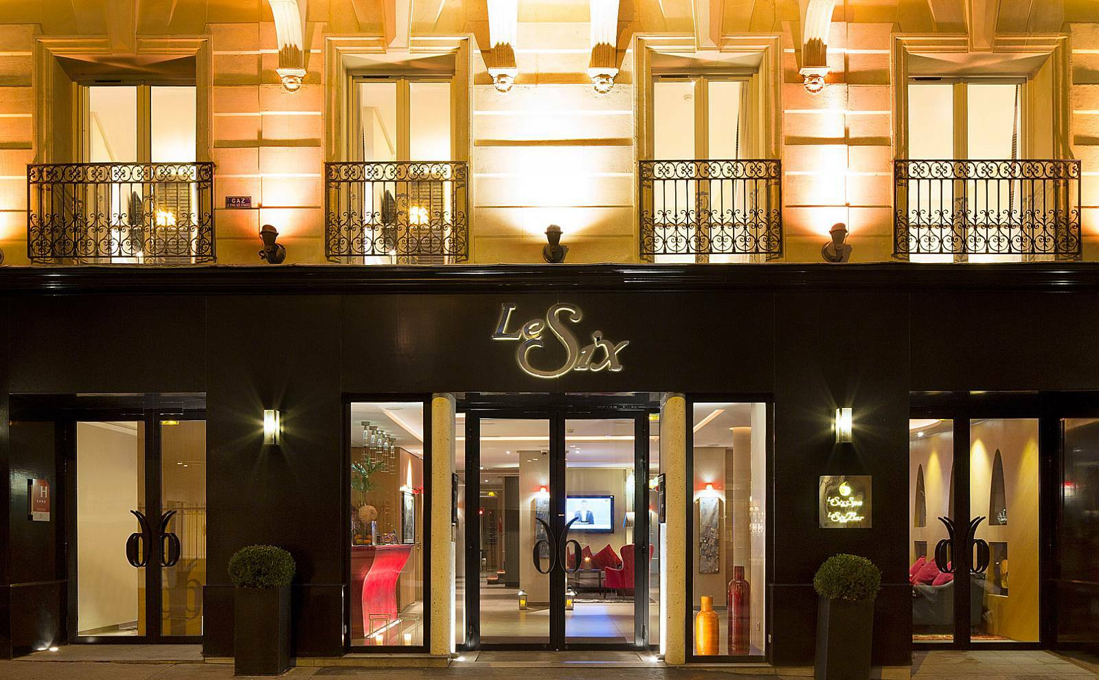 Hotel Le Six Paris Exterior foto